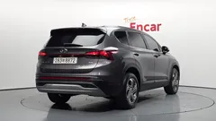 2021 Hyundai Santafe Diesel 2.2 4WD, серый — фото 2