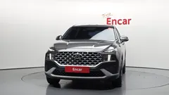 2021 Hyundai Santafe Diesel 2.2 4WD, серый — фото 3