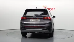 2021 Hyundai Santafe Diesel 2.2 4WD, серый — фото 4