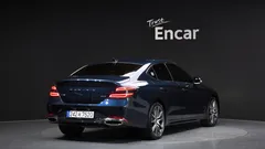 2021 Genesis G70 Gasoline 3.3T 4WD, синий — фото 2