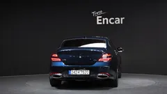 2021 Genesis G70 Gasoline 3.3T 4WD, синий — фото 4