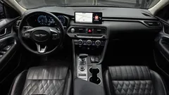 2021 Genesis G70 Gasoline 3.3T 4WD, синий — фото 7