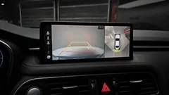 2021 Genesis G70 Gasoline 3.3T 4WD, синий — фото 14