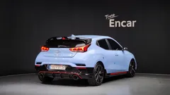 2022 Hyundai Veloster 2.0 N, голубой — фото 2