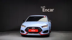 2022 Hyundai Veloster 2.0 N, голубой — фото 3