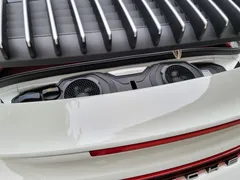 2021 Porsche 911 Turbo S Cabriolet, белый — фото 5