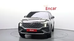 2021 Hyundai Santafe Diesel 2.2 2WD, серый — фото 3