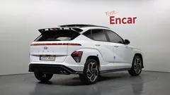 2023 Hyundai Kona Gasoline 1.6 Turbo 2WD, белый — фото 2