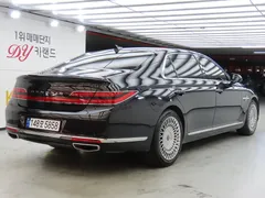 2021 Genesis G90 3.8 AWD, чёрный — фото 3