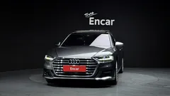 2021 Audi A8 55 TFSI Quattro LWB, серый — фото 3