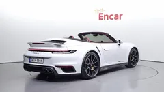 2021 Porsche 911 Turbo S Cabriolet, белый — фото 2