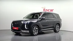 2022 Hyundai Palisade Gasoline 3.8 2WD, синий — фото 1