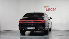 2022 Genesis G90 Gasoline 3.5 Turbo AWD, чёрный — фото 4