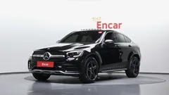 2022 Mercedes-Benz GLC-Class GCL300 4MATIC Coupe, чёрный — фото 1