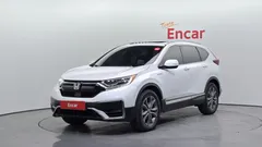 2021 Honda CR-V 2.0 Hybrid Touring 4WD, белый — фото 1