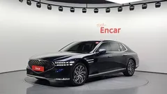2023 Genesis G90 Gasoline 3.5 Turbo AWD, синий — фото 12