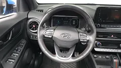 2022 Hyundai Kona Gasoline 1.6 Turbo 4WD, синий — фото 13