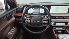2023 Genesis G90 Gasoline 3.5 Turbo AWD, серо-серебристый — фото 13