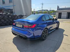 2021 BMW M3 M3 Sedan Competition, синий — фото 3