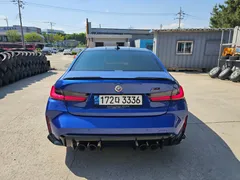 2021 BMW M3 M3 Sedan Competition, синий — фото 4