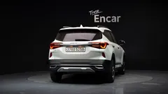 2023 Kia Seltos Gasoline 1.6 Turbo 2WD, белый — фото 4