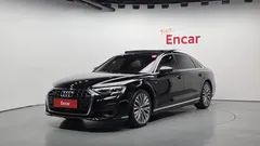 2023 Audi A8 55 TFSI Quattro Premium LWB, чёрный — фото 1