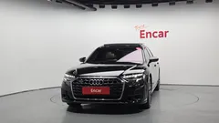 2023 Audi A8 55 TFSI Quattro Premium LWB, чёрный — фото 3