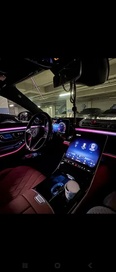2022 Mercedes-Benz S-Class S580L 4MATIC, чёрный — фото 6
