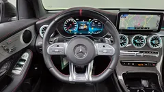 2022 Mercedes-Benz GLC-Class AMG GLC43 4MATIC Coupe, серый — фото 13