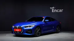 2021 BMW 4-Series 420d M Sport Coupe, синий — фото 1