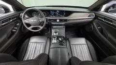 2021 Genesis G90 3.3 T AWD, чёрный — фото 7