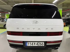 2024 Hyundai Santafe Gasoline 2.5T 2WD, белый — фото 4