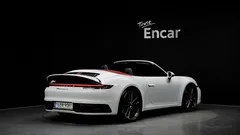 2021 Porsche 911 Carrera 4S Cabriolet, белый — фото 2