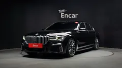 2021 BMW 7-Series 730d xDrive M Sport, чёрный — фото 1