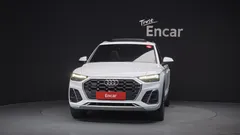 2021 Audi Q5 45 TFSI Quattro Premium, белый — фото 3