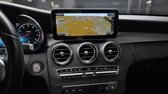2021 Mercedes-Benz C-Class C200 Cabriolet, синий — фото 14