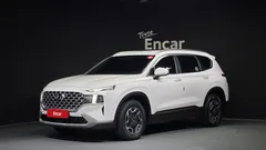 2022 Hyundai Santafe HEV 1.6 4WD, белый — фото 1
