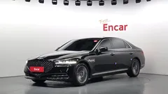 2021 Genesis G90 3.8 AWD, чёрный — фото 1