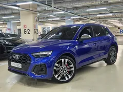 2022 Audi SQ5 3.0 TFSI Quattro, синий — фото 8