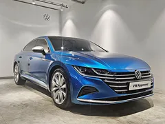 2022 Volkswagen Arteon 2.0 TDI Prestige, синий — фото 2