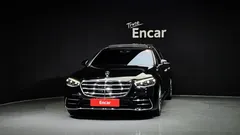 2022 Mercedes-Benz S-Class S500L 4MATIC, чёрный — фото 3