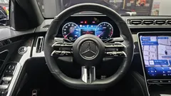 2022 Mercedes-Benz S-Class S500L 4MATIC, чёрный — фото 14