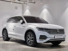 2023 Volkswagen Touareg 3.0 TDI Prestige, белый — фото 20