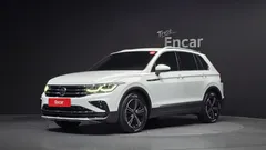 2021 Volkswagen Tiguan 2.0 TDI Premium, белый — фото 1