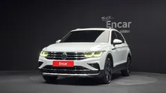 2021 Volkswagen Tiguan 2.0 TDI Premium, белый — фото 3