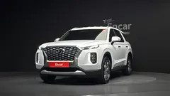 2022 Hyundai Palisade Gasoline 3.8 2WD, белый — фото 3