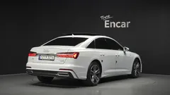 2023 Audi A6 45 TFSI Quattro Premium, белый — фото 2