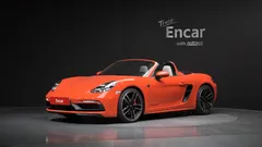 2021 Porsche 718 4.0 GTS, оранжевый — фото 1