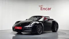 2021 Porsche 911 Carrera Cabriolet, чёрный — фото 1