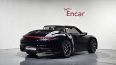 2021 Porsche 911 Carrera Cabriolet, чёрный — фото 2